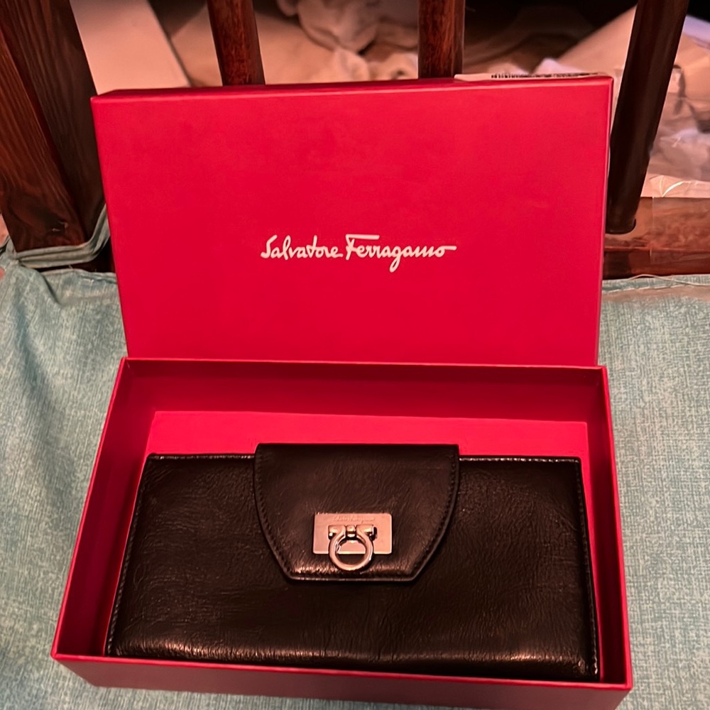Salvatore Ferragamo wallet.
